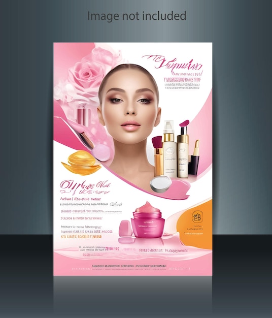 Vector beauty product design