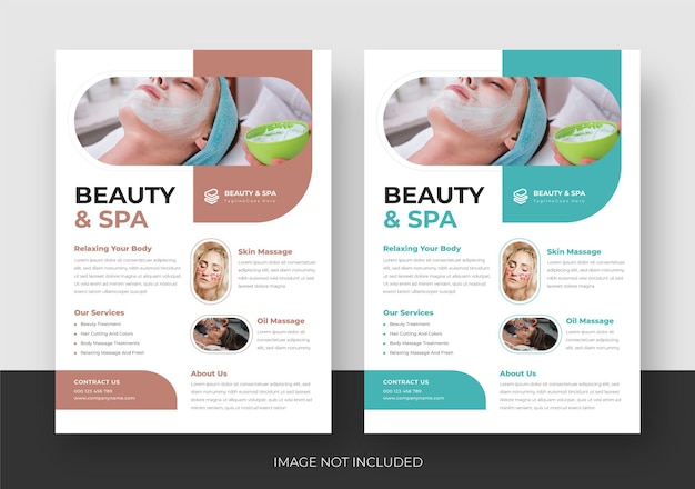 Beauty Spa Promotion Flyer, Body Spa, Massage Flyer Template