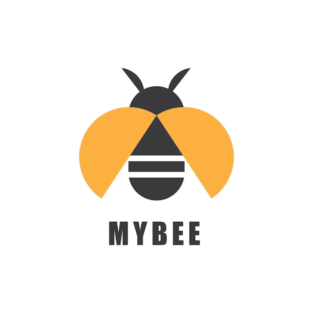 Bee logo for business identity