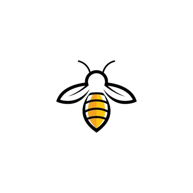 Bee logo images illustration design