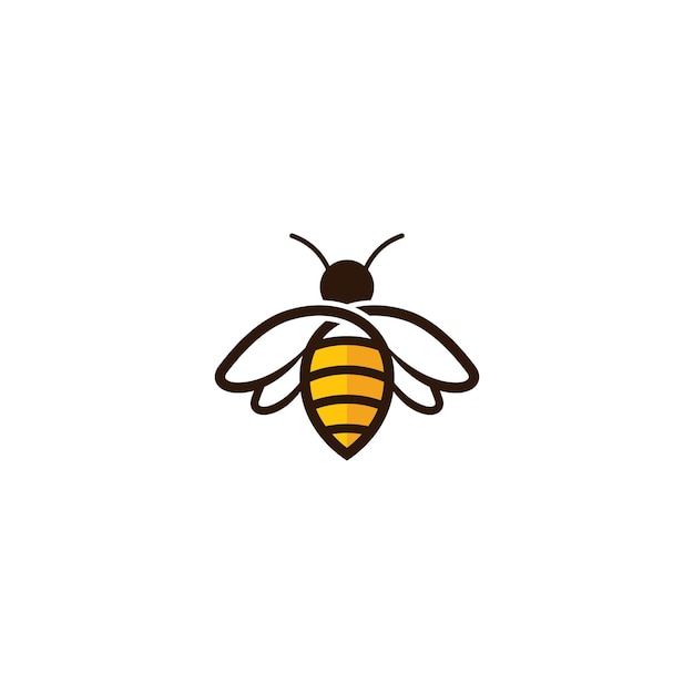 Bee logo images illustration design