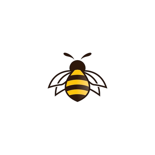 Bee logo images illustration design