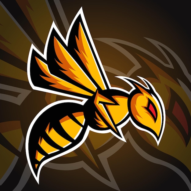 Bee Logo template, Esport Logo