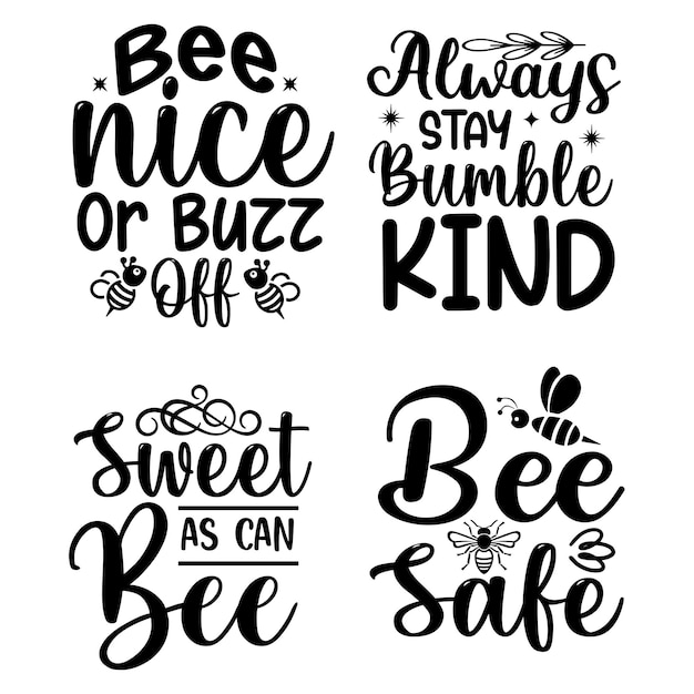 Bee SVG Bundle