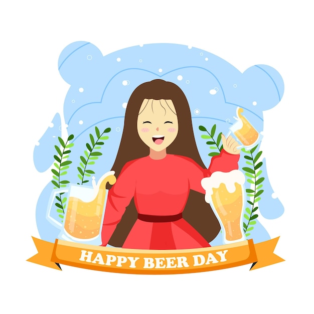 beer day concept