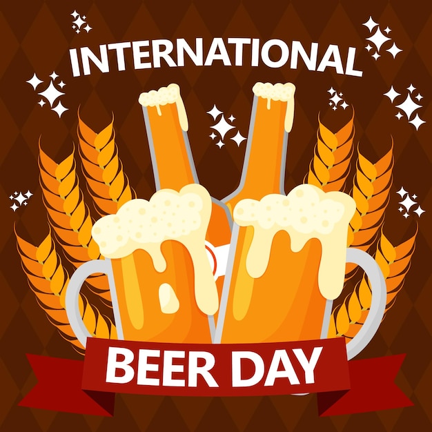 Beer Day Illustration