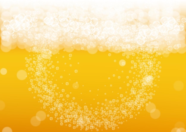 Beer foam Craft lager splash Oktoberfest background