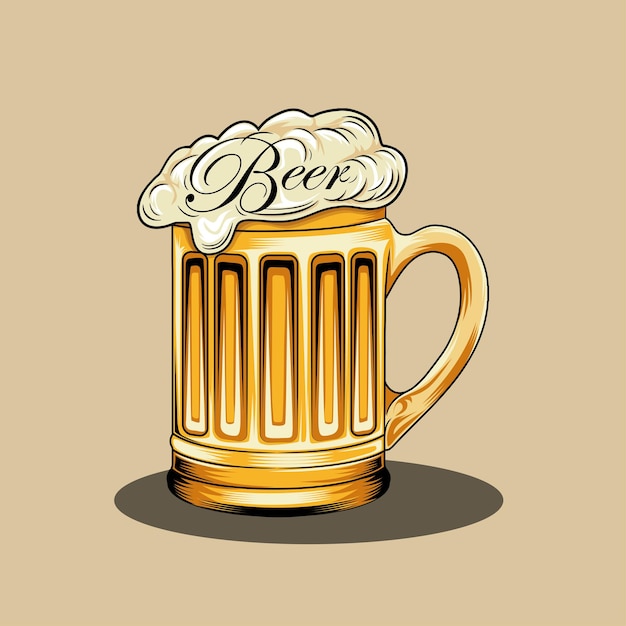 Beer Glass vector art