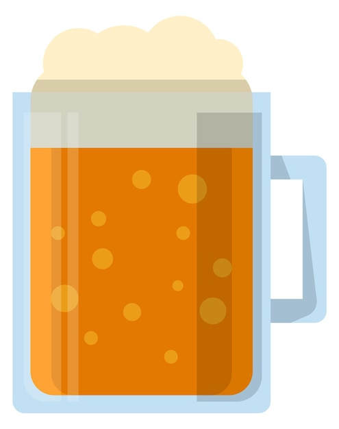 Beer mug icon Pub symbol Alcohol drink glass