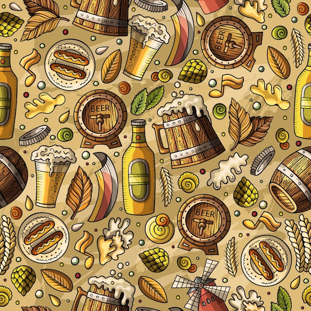 beer objects pattern