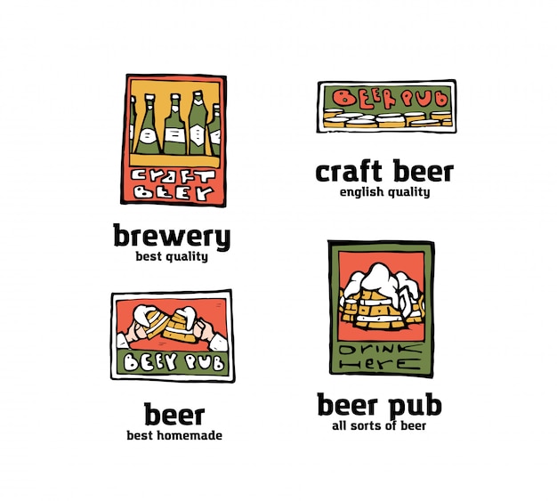 Beer pub posters