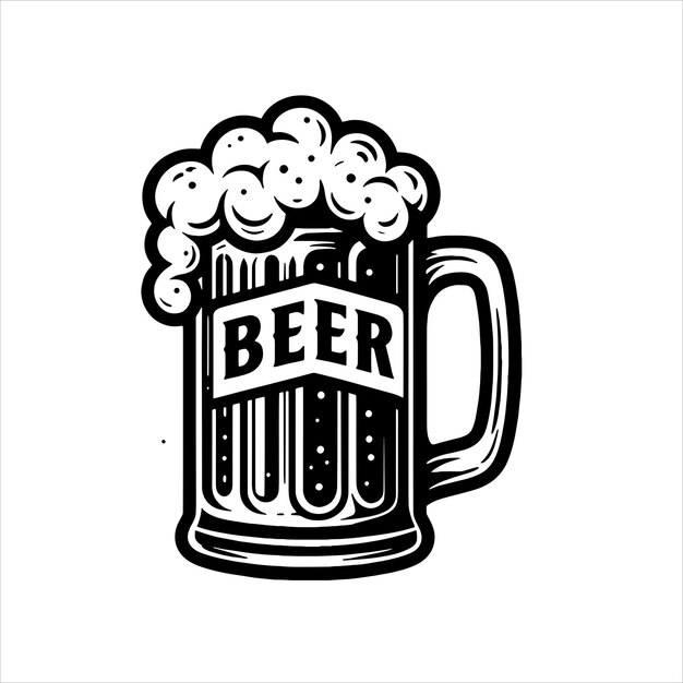 Vector beer svg beer vector clipart graphic