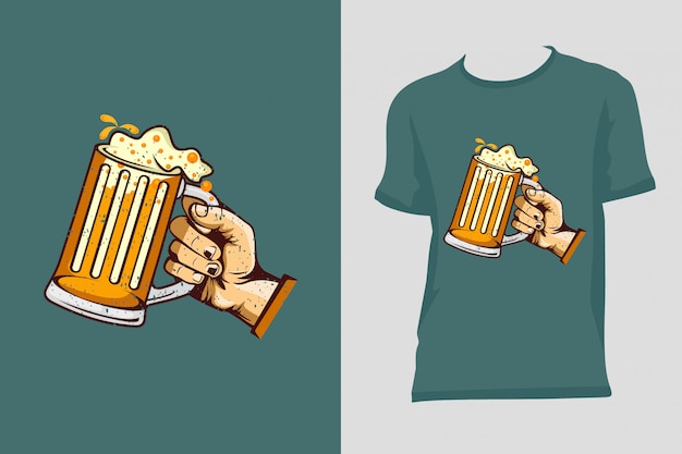 Beer t-shirt Premium  