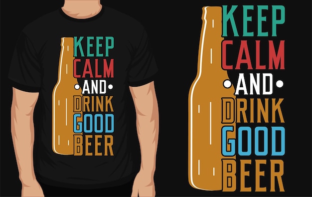 Beer tshirt design