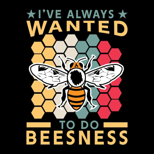 Vector beesness tshirt design