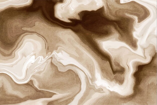 Vector beige liquid marble texture background for invitations cards banners