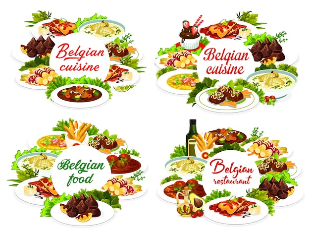 Belgian food cuisine menu dishes Belgium meals