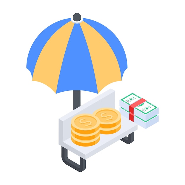 Benefit Claims Isometric Icons