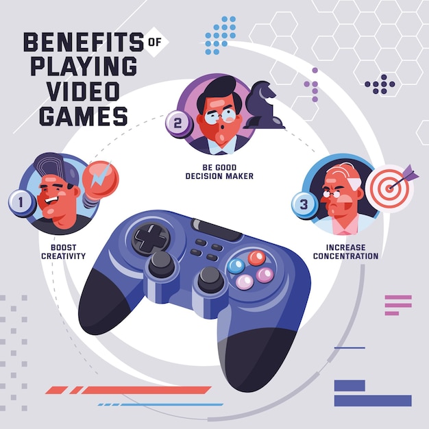 Benefits of playing video games