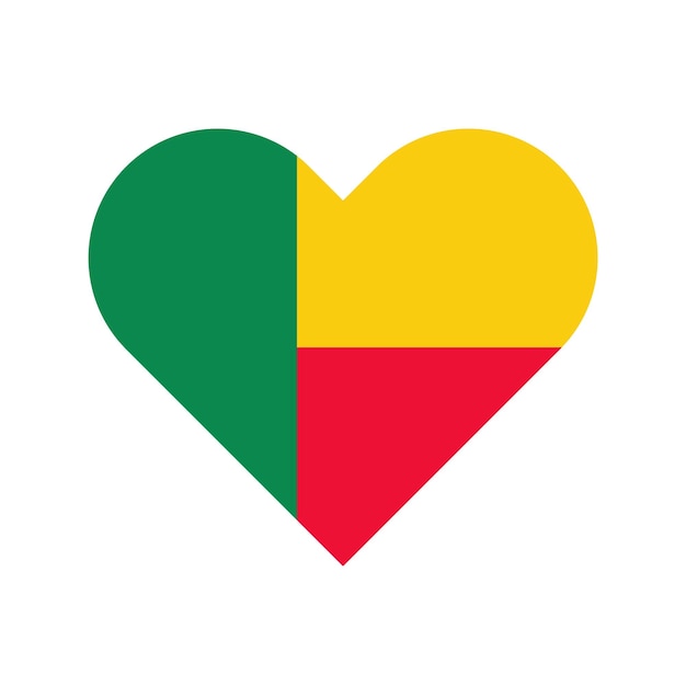 Benin Heart flag