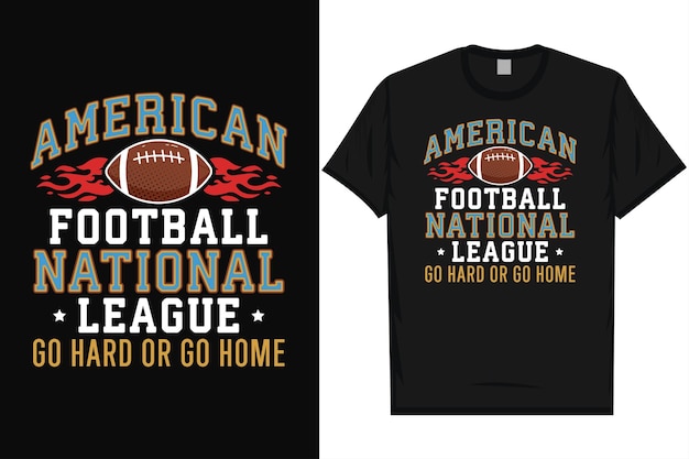 Best American football rugby game rugby lovers girls Boys vintage typography graphics tshirt design