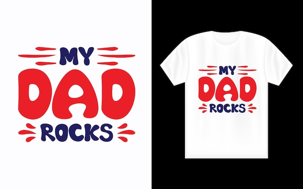 Best Dad Tshirt Design