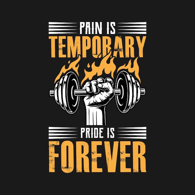 best gym and fitness tshirt design for inspiration typography gym workout tshirt