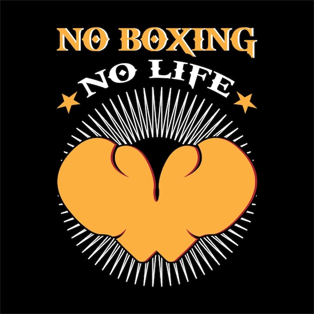 Vector best happy boxing t shirt design vector