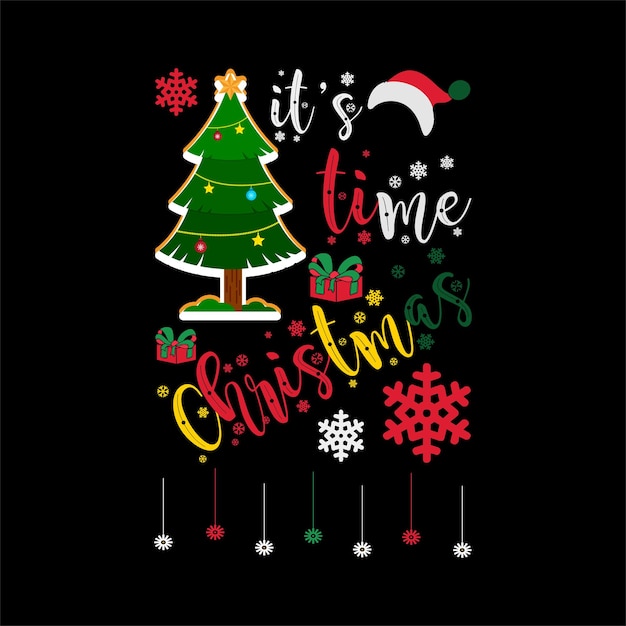 best happy christmas t shirt design vector