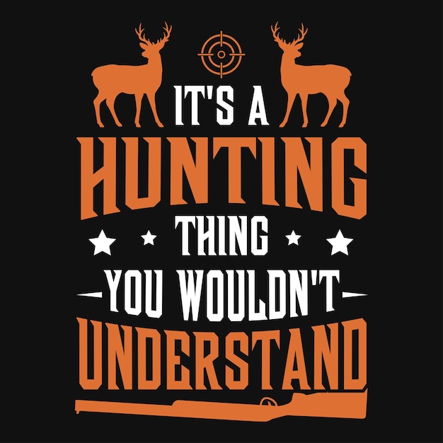 Best hunting typography or