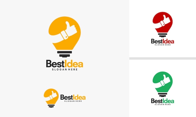 Best Idea logo template, Top Inspiration logo designs vector