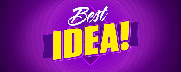 Best idea sale banner design template