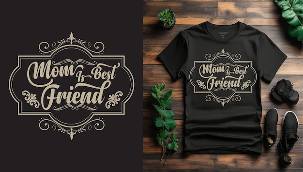 BEST MOM EVER T Shirt Design Lover