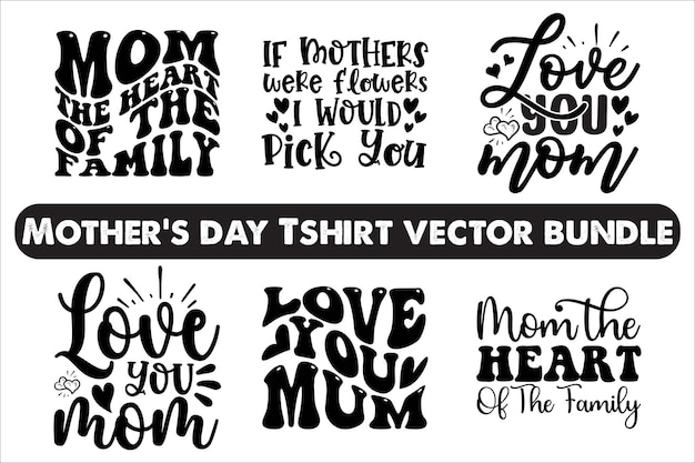 Best Mom Ever Unique Vector TShirts for Mothers Day