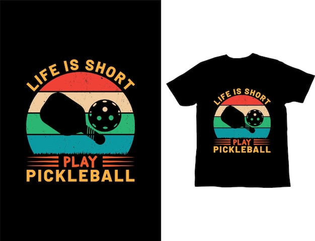 Best pickleball tshirt design paddle vector tshirt graphic pickleball svg bundle pickleball shirt