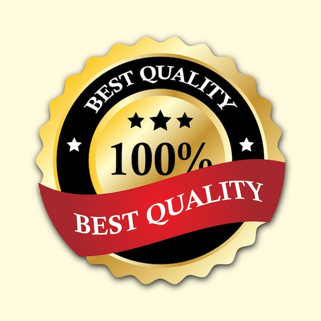 Vector best quality premium badge emblem