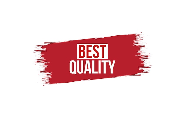 best quality red vector banner illustration isolated on white background