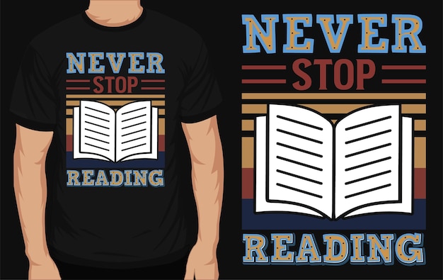 Best reading books tshirt design