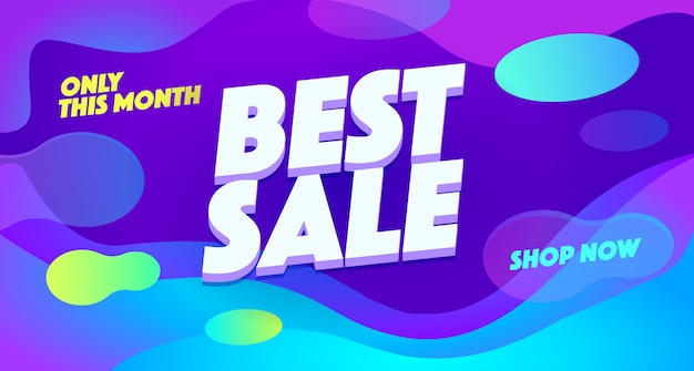 Best sale banner template.