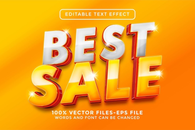 Best Sale Editable Text Effect