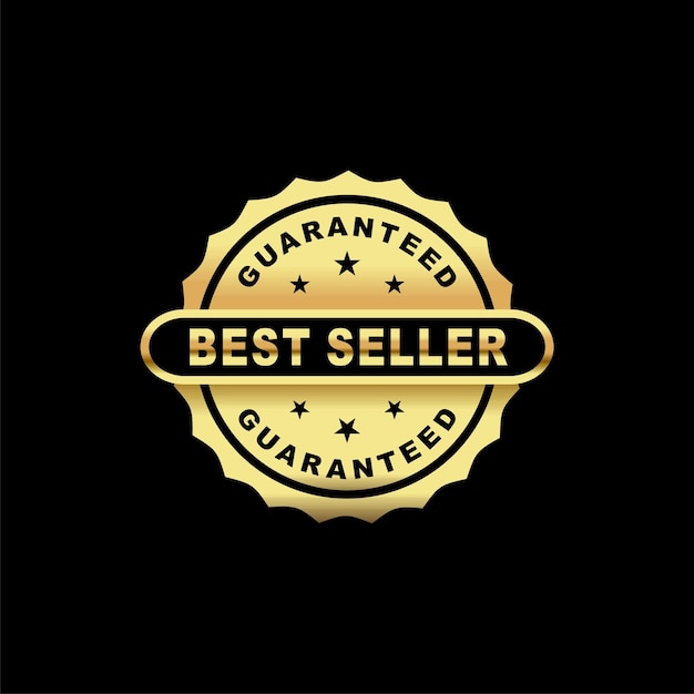 best seller badge logo design