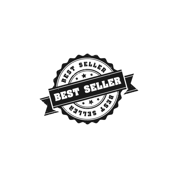 Best seller vintage grunge emblem badge stamp sticker logo design