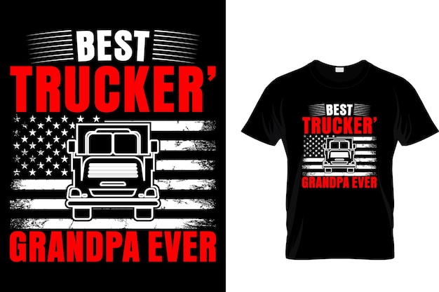 Best Trucker Grandpa Ever