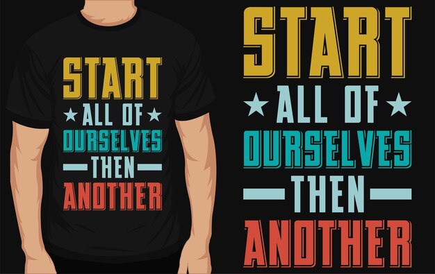 Best typographic tshirt design