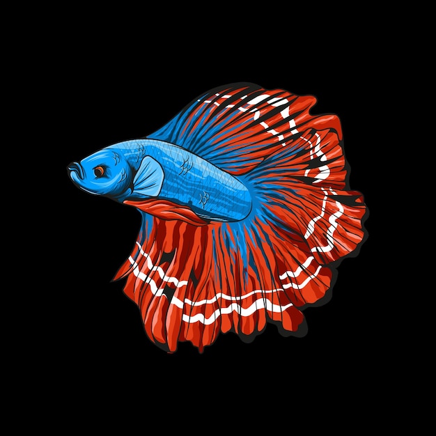 Betta Fish Logo