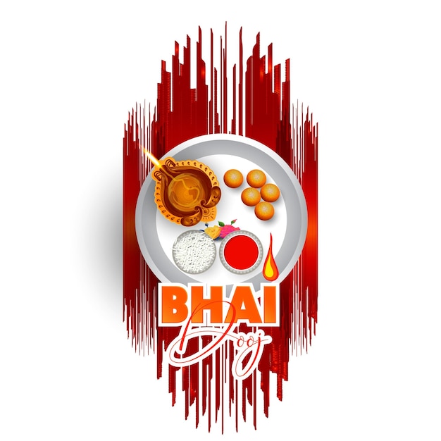 BHAI DOOJ CELEBRATION. VECTOR