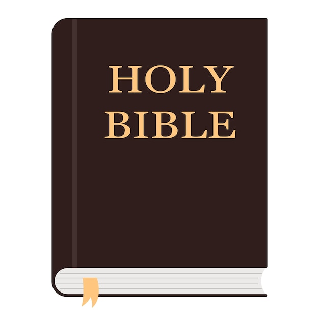 Bible book of books Vector illustration