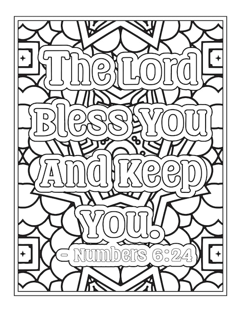 Bible Verse Quotes Coloring Pages for Kdp Coloring Pages