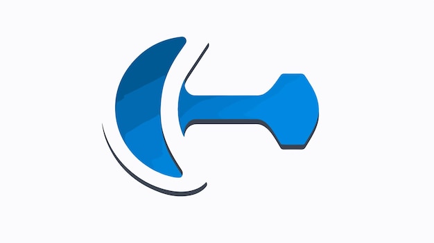 Bicolor Flat Wrench Service Vector Icon for Professional Use