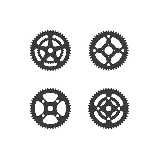 Bicycle cogwheel illustration